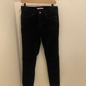 Levis  courdery black jeans